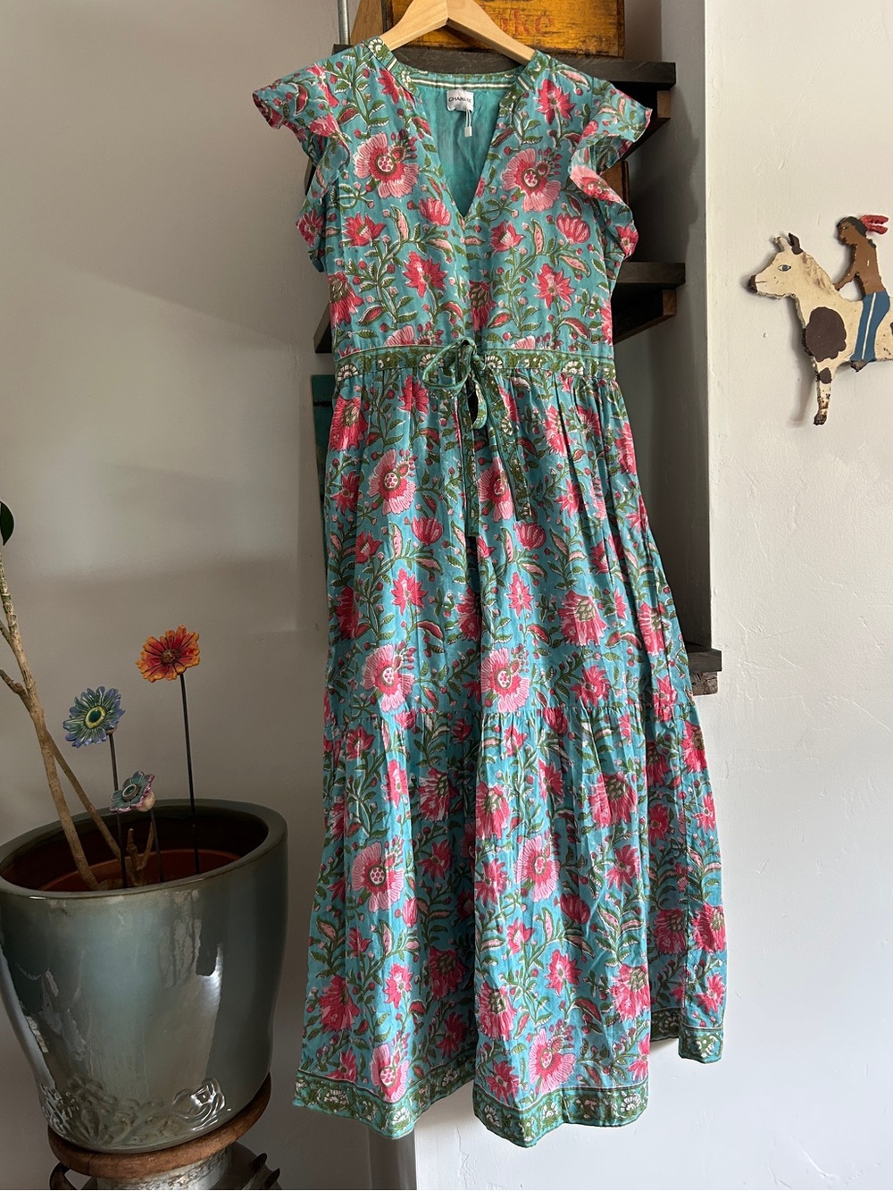 Charlee Floral Print Maxi Dress